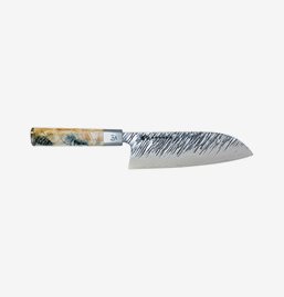 Satake Ame Santoku Knife, 18 cm